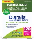Boiron Diaralia tabletter til Diarré Relief, Gas, Bloating, Intestinal Pain, og Travlers Diarré - 120 Greve (2 pakke med 60)