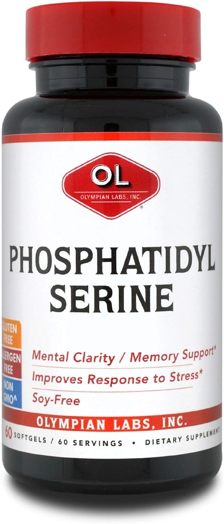 Olympian Labs Phosphatidylserine Complex; 60 Kapsler
