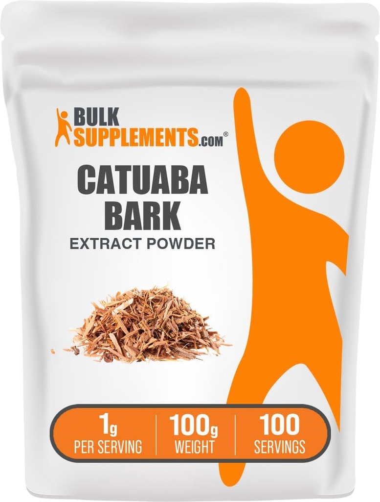 Bulkadditions.com Catuaba Bark Extract Powder - Catuaba Bark Powder, Urte Supplement - Vegan & Gluten Free, 1g per Serving, 100g (3,5 oz) (Pack of 1)