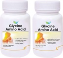 BETT Biotrex Glycin Aminosyre - 60 Veg kapsler - pakke med 2, fremmer godt helbred