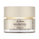 M. Asam Resveratrol Premium NT50 Perfecting Eye Cream - Anti- aging under øjet creme med resveratrol & hyaluronsyre til glatte rynker & fine linjer, vegansk formel, 1.01 Fl Oz
