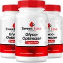 NutraRize (pakke med 3 Sweet Ease Glyco Optimizer Kapsler, Glyco Support, Natural Blood Support Pills, Reliever Glycogen Pressure Review (180 Kapsler)