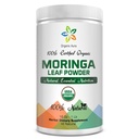 Certificeret Organic Moringa Leaf Powder- 1Lb. USDA Certificeret Organic. 100% Ren og Original. Naturligvis øger energi, Metabolisme og Immunitet. Raw Green Whole Superfood. Ingen GMO, Gluten fri