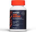 Ro Hår Support for Mænd; med Saw Palmetto, Zink, og biotin til at hjælpe støtte og nourish Hår; 124; 30- Day Supply (90 kapsler)