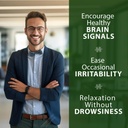 LTO3 Original med L- Theanine, Omega-3 fra Sementis, og Skullcap - Understøtter fokus, mental koncentration, rolig sind, positiv mood, og afspænding (90 kapsler)