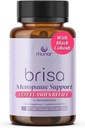 Munar Brisa Menopause Support - Hormonal balance for kvinder med mælk tidsel, Vitex, Black Cohosh og Rabarber. Reducerer hedeture, øger energi, leverafvænning - 30-dages forsyning (60 kapsler)