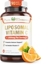 Liposomal C-vitamin Kosttilskud, kapsler Non GMO, soja fri, gluten fri