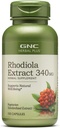 GNC Herbal Plus Rhodiola Extract 340mg, 100 Capsules, Supports Natural Well-Being