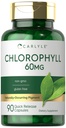 Carlyle Chlorophyll Pills | 90 Capsules | Naturally Occurring Pigment | Chlorophyll Concentrate Supplement | Non-GMO, Gluten Free Complex