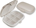 8 Segment Pill Organizer - Ugentlig Pill Box til rejser & Home Use