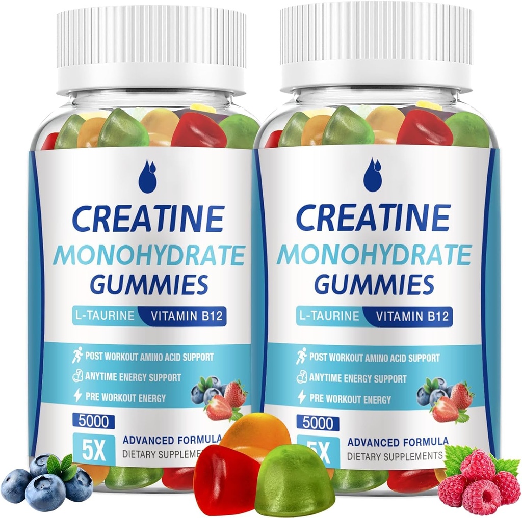 Creatin monohydrat Gummies 2 Pakker