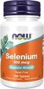Nu fødevarer Selenium, 100mcg, 100 Tabs