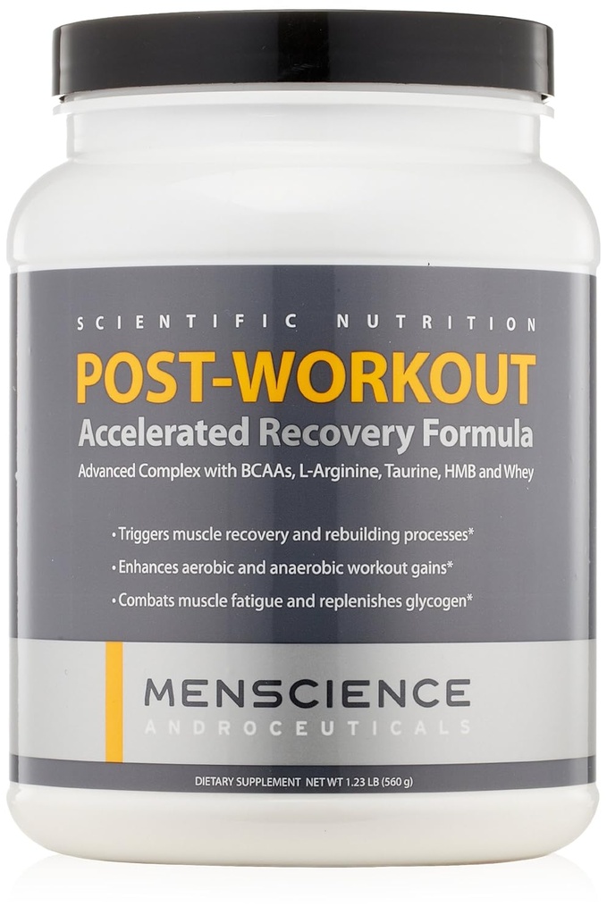 MenScience post- workout accelereret muskel Recover Formel, 1,23 lb.
