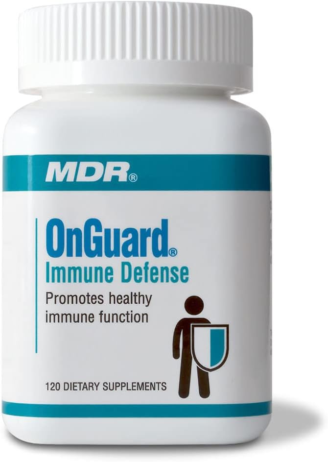 MDR OnGuard immunsupportformel med klinisk provet Maitake & Shitake Mushroom, Lo Han, Colostrum og Patenteret Lotus Seed Extract. (120 kapsler)
