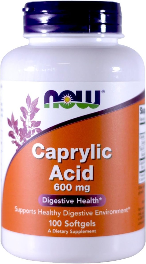 Now Foods Captile Acid 600mg, 100 Softgels - (Pack of 2)