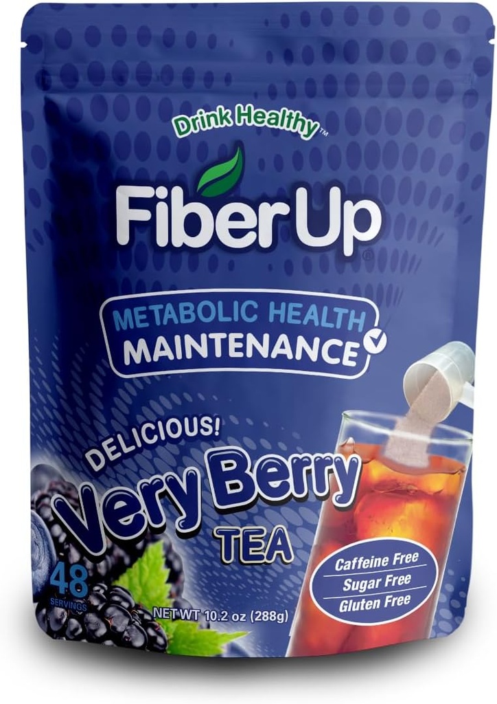 Lækker, Prebiotic Opløselige Fiber supplement, Meget Berry Tea, 48 Servere.