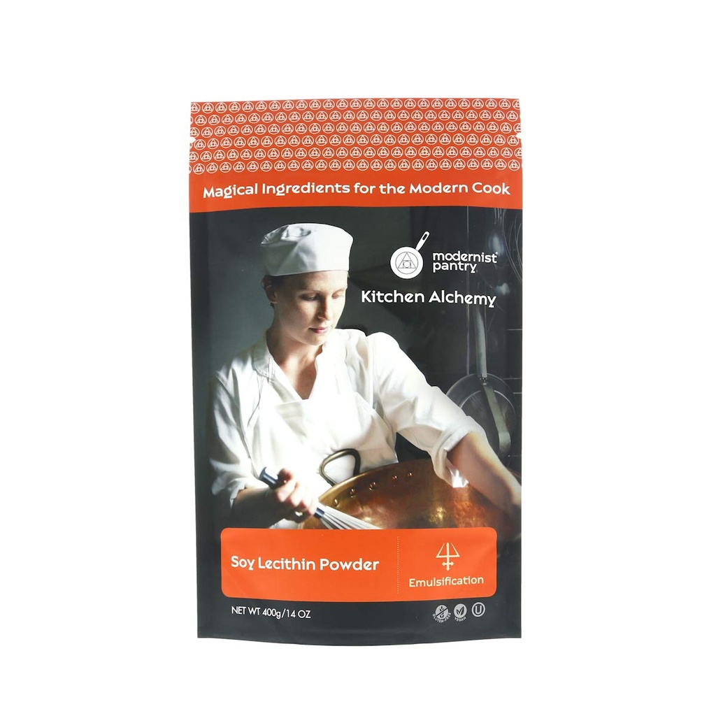 Pure Soy Lecithin Powder Vegan OU Kosher Certified - 400g / 14oz