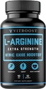 Extra Strength L Arginine Capsule 1500mg - Nitric Oxide Supplements for Stamina, Muscle, Vascularity & Energy - Powerful NO Booster with L-Arginine, L-Citrulline & Essential Amino Acids