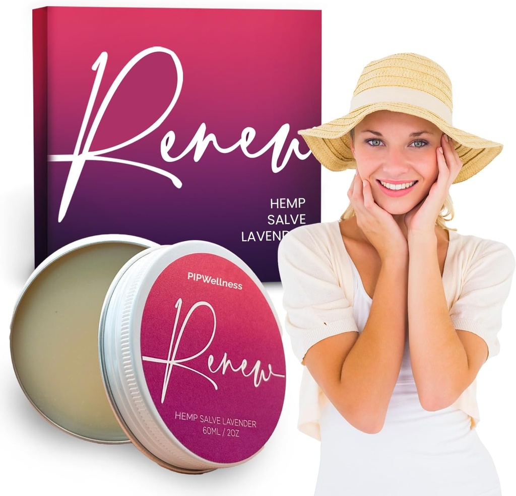 Natural Hemps Extract Salves 124; Hemps, Organic Shea Butter & Lindrende Botantics