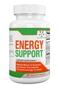 Spectra Vitamin Natural Energy Support 30 Kapsler - Guarana Kapsler - Vitamin B12 - Guarana og grøn te Ekstrakter - Citrullin Energy Kosttilskud med Natural Energy Booster