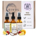 Immunity Support Pack - Raw Vitamin C, D3 & K2 Liquid, Zink Picolinate - Premium Heart Health Vitaminer w / Essential Minerals, Antioxidant Properties, & Kardiovaskulære fordele - 180 dages forsyning