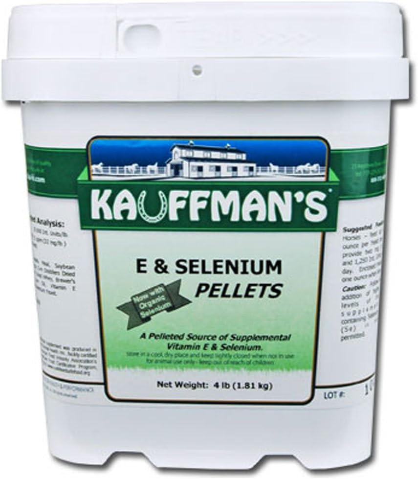 Kauffmans Animal Health Vitamin E & Selenium Pellets 4 LB