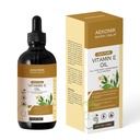 Økologisk E-vitamin olie - Essentiel Pure E-vitamin olie til kropspleje og hudpleje - 4-Oz flaske til tør hud, rynker, stretch mærker, acne & anti-aging