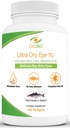 Formuleret til at hjælpe lindre tørre, Itchy Eyes - 1700mg triglycerid Omega-3 + EPA & DHA, Lutein, Zeaxanthin, B12, D3- 60 Serveringer (Ultra Dry Eye, UDETG - 2 Måned)