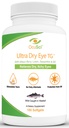 Formuleret til at hjælpe lindre tørre, Itchy Eyes - 1700mg triglycerid Omega-3 + EPA & DHA, Lutein, Zeaxanthin, B12, D3- 60 Serveringer (Ultra Dry Eye, UDETG - 2 Måned)
