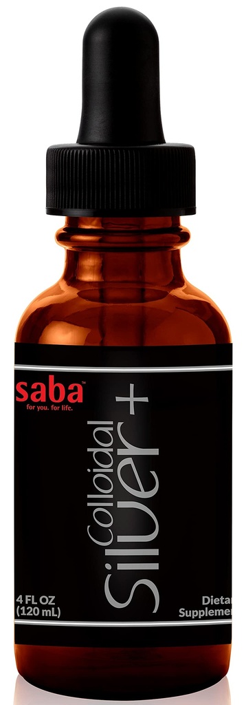 Saba Colloidal Sølv 50PPM, 4Fl Oz.- Sæsonbestemt wellness, immunforsvar - denne multi-brug produkt kommer i Handy for flere af livets små ulykker. Det er en must-have i hver husstand -24 Serveringer