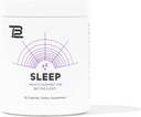 TB12 Søvn - Sleep Supplement med Magnesium, L- Theanin, Kamille, GABA, og Melatonin til at falde Assaping Hurtigere, fremme afspænding, og forbedre søvnkvalitet. Stress og mad Nightly Support