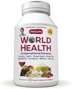 ANDREW LESSMAN World Health 60 Capsules - 14 Standardized Extracts and Concentrates from Scientific Established Protective and Beneficial Phytonutrients. Kraftige antioxidanter. Ingen tilsætningsstoffer