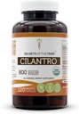 Secrets of the Tribe Cilantro USDA Organic Capsules against 124; Certified Organic Vegetarian Capsules, Herbal Dietary Supplementet 124; Coriandrum Sativum Tørret Leaf (120 Tæl)