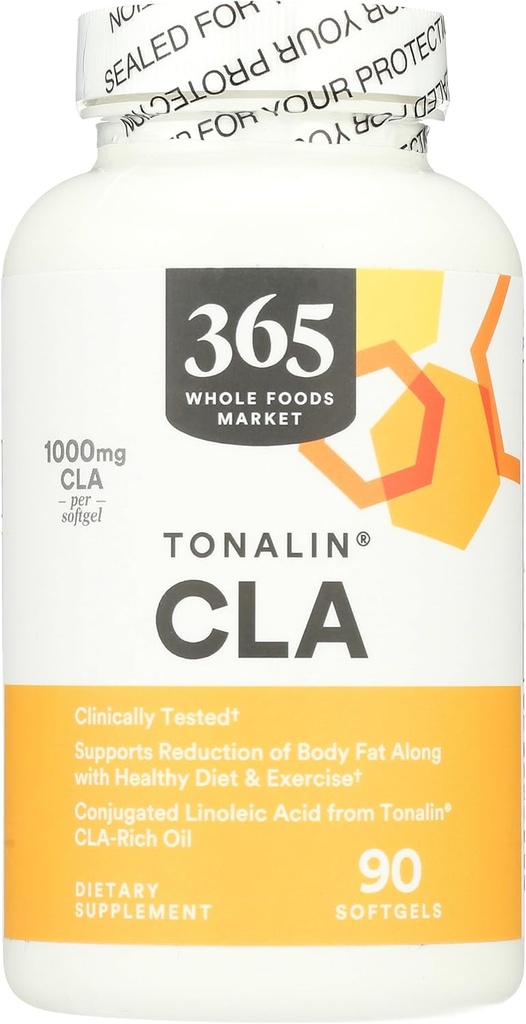 365 af Whole Foods Market, CLA (Tonalin) 1300mg, 90 ng