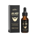 Skæg vækst olie med biotin koffein, Stimulere skæg vækst serum til ansigtshår behandling, fremme hårvækst For mænd fuld Længere Maskulin Tyk Mand skæg gave