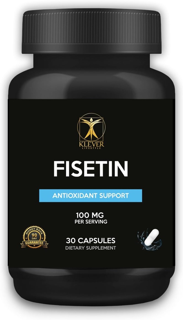 Klever Lifestyle Note 124; Fiskein Note 124; Bioflavonoid Note 124; Antioxidant Supplement, Anti- Aging Effects, Hud Sundhed, Metaboliske fordele