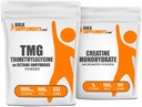 BulkSupplements Trimethylglycin (TMG) 500g + Creatin 500g Bundle