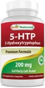 Bedste Naturals 5- HTP 200 mg 120 Vegetariske kapsler