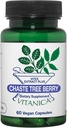 Vitanica, Chaste Tree Berry, Vitex Extract Plus, Vegan, 60 kapsler