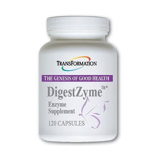 TRANSFORMATION THE GENESIS OF GOOD HEALTH Enzymes Natural DigestZyme Supplement Formula for Overall Health for Children, Nutrient Absorption, Support Digestion During Pregnancy & Lactation, 120