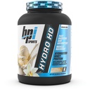 BPI Sports Hydro HD - 100% Hydrolyzed Whey Protein Powder - Muscle Growth, Recovery, 25g Hydrolyzed Protein, Lav Carb, Lavsukker, Hurtig Absorbing (68 Servere, Vanilla Is)
