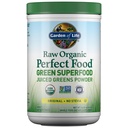 Livets have Super Green Powder Smoothie & Mix, Probiotika & fordøjelsesenzymer til fordøjelsessygdomme, Økologisk Superfood Nutrition Frugt og grøntsager til kvinder & mænd Energi, Original, 60 Servering