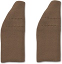 Høreapparat Dækker Beskyt høreforstærkere fra sweat, snavs og fugt, Fits Høreinstrumenter 1.4 "til 1.6" (Brown, L)