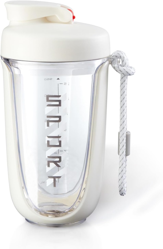 Shaker kopper til protein shakes 20 oz protein shaker flaske Tea Leak Beof Den perfekte shaker til gym, Pre-workout flaske Cocktail Shaker Cup
