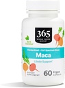 365 af Whole Foods Market, Maca Standardized + Fuld Spectrum Blend, Libido Support, Vegan Kapsler, 60 Greve
