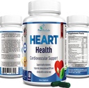 Heart Health supplement - Understøtter hjerte sundhed - 60 kapsler