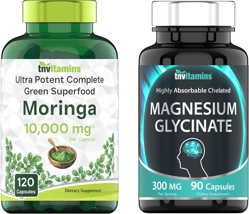 tnvitamins Moringa & Magnesium Glycinate