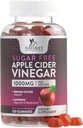 Æblecider Vincils til vægttab 1000mg - Vegansk æble Vincils Gummy til Detox & Rense, ACV supplement piller, vitamin B12, Sukker fri ACV Gummy, non-GMO, Nature 's Nutrition - 120 Gummies