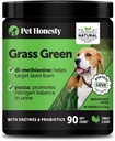 Græs Green Dog Chews - Urin Neutralizer til græsplæne, Hund Pee Grass Hjælper Yard Stay Green Addressing Burn Spots med Probiotika & Enzymes (Tyrkiet)