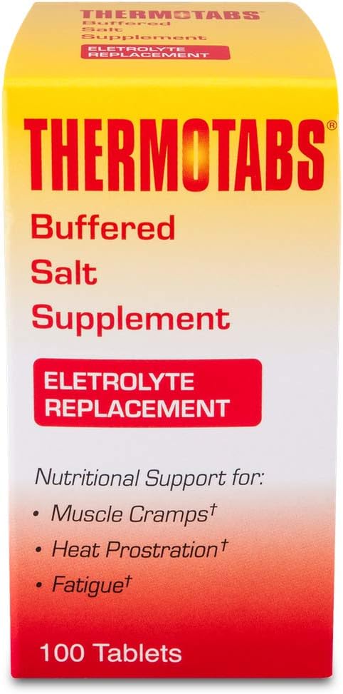 THERMOTABS Salt Supplement Buffered Tablets 100 Tablets (Pakning med 2)